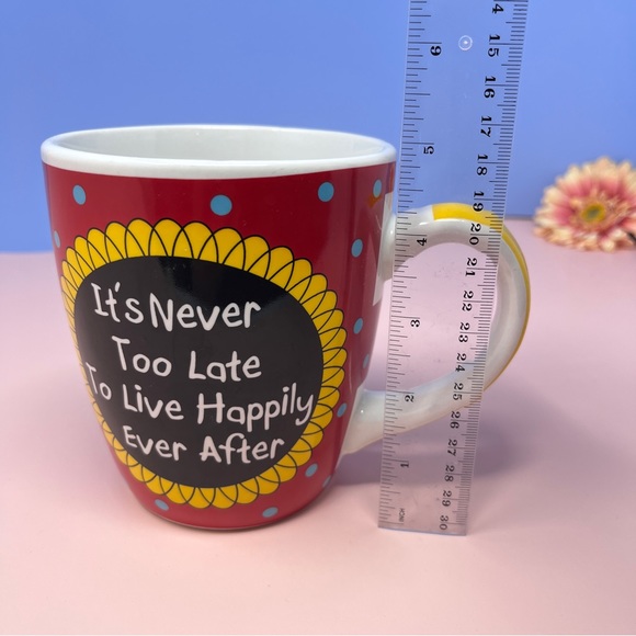 2012 Blue Harbor Collection Jumbo Coffee Mug-‘Live Happily Ever After’ - Picture 7 of 8